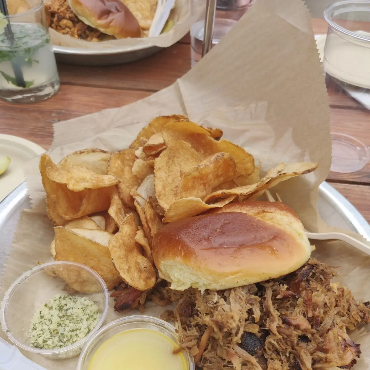 Pulled Pork with Chips