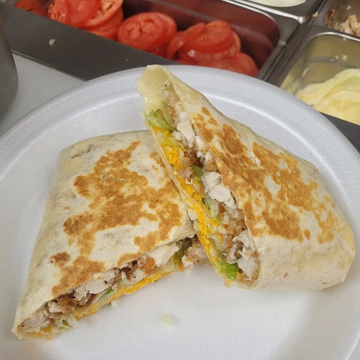 Kickin Chicken Wrap