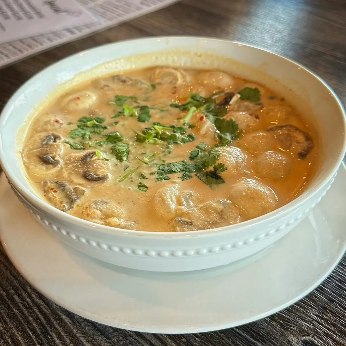 Coconut Soup Tom Kha