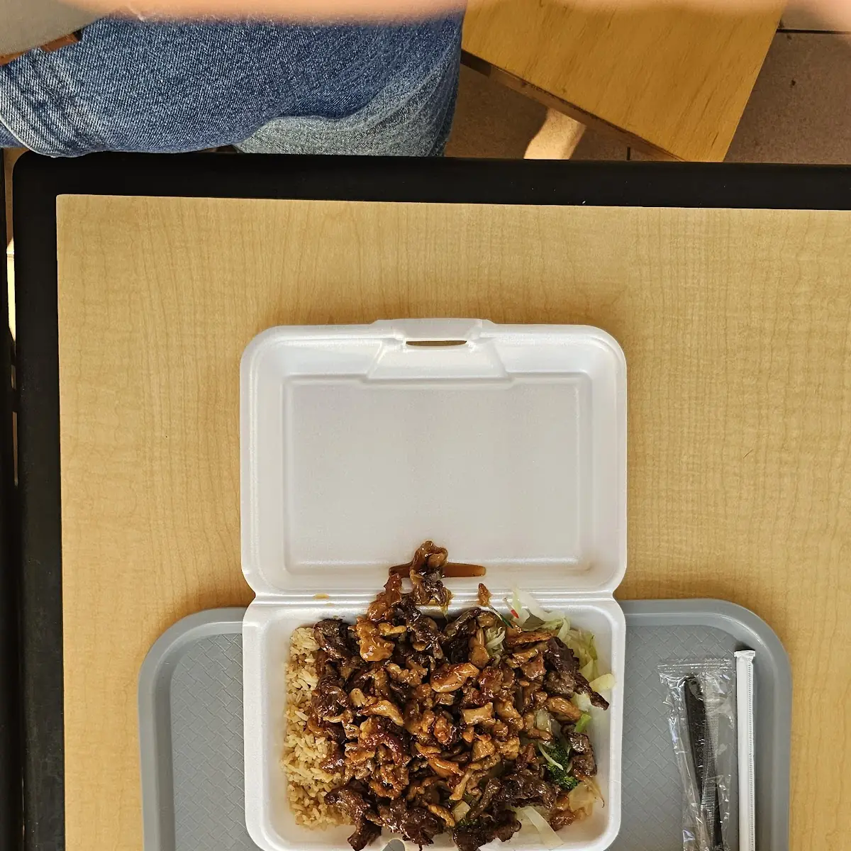 Teriyaki Chicken and Beef