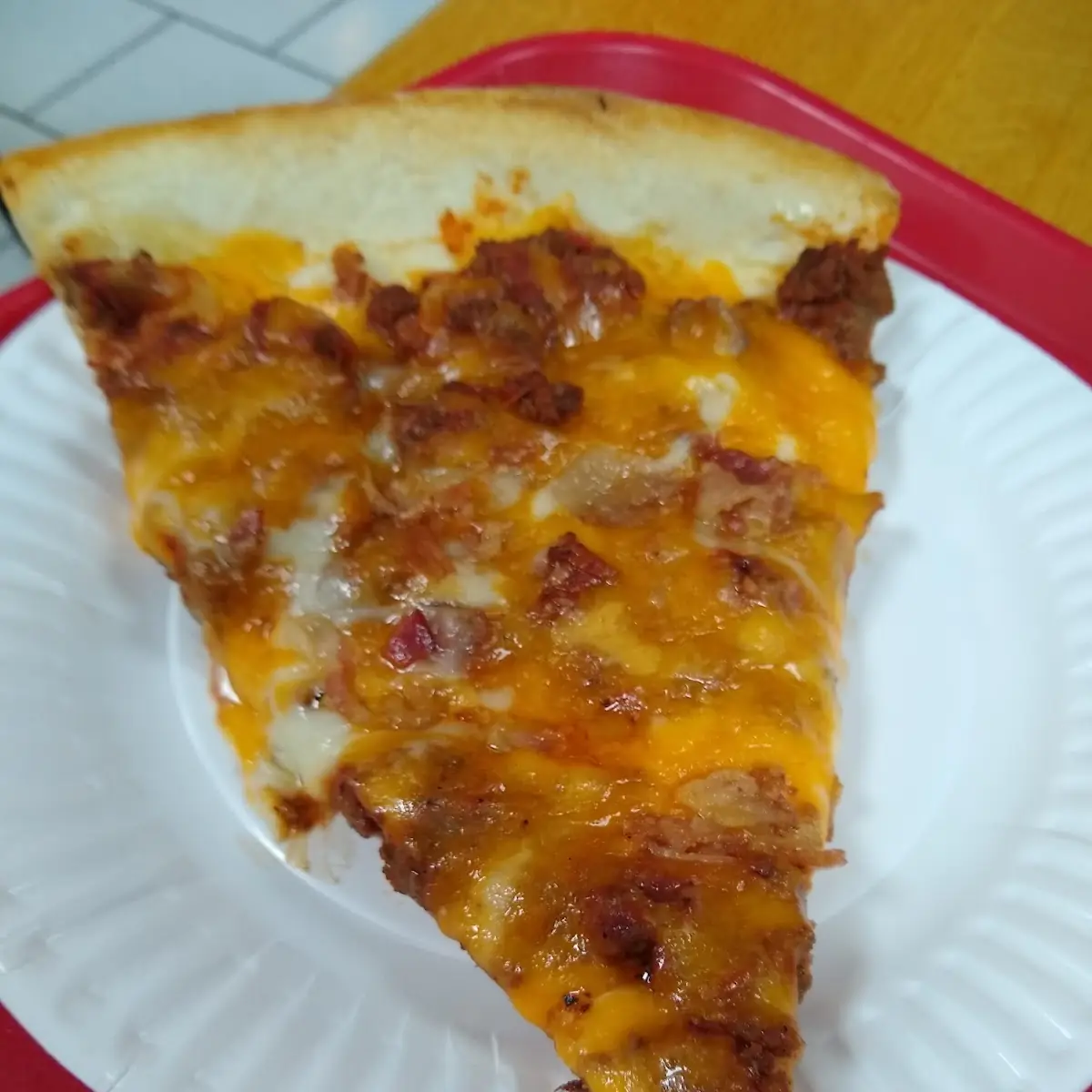 Bacon Cheeseburger Pizza