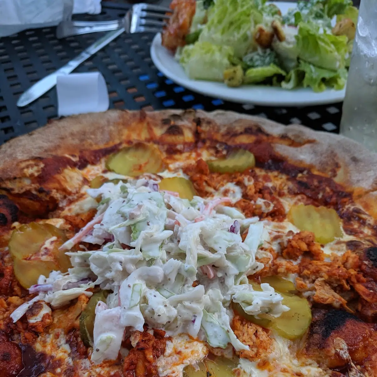 Hot Chicken Pizza