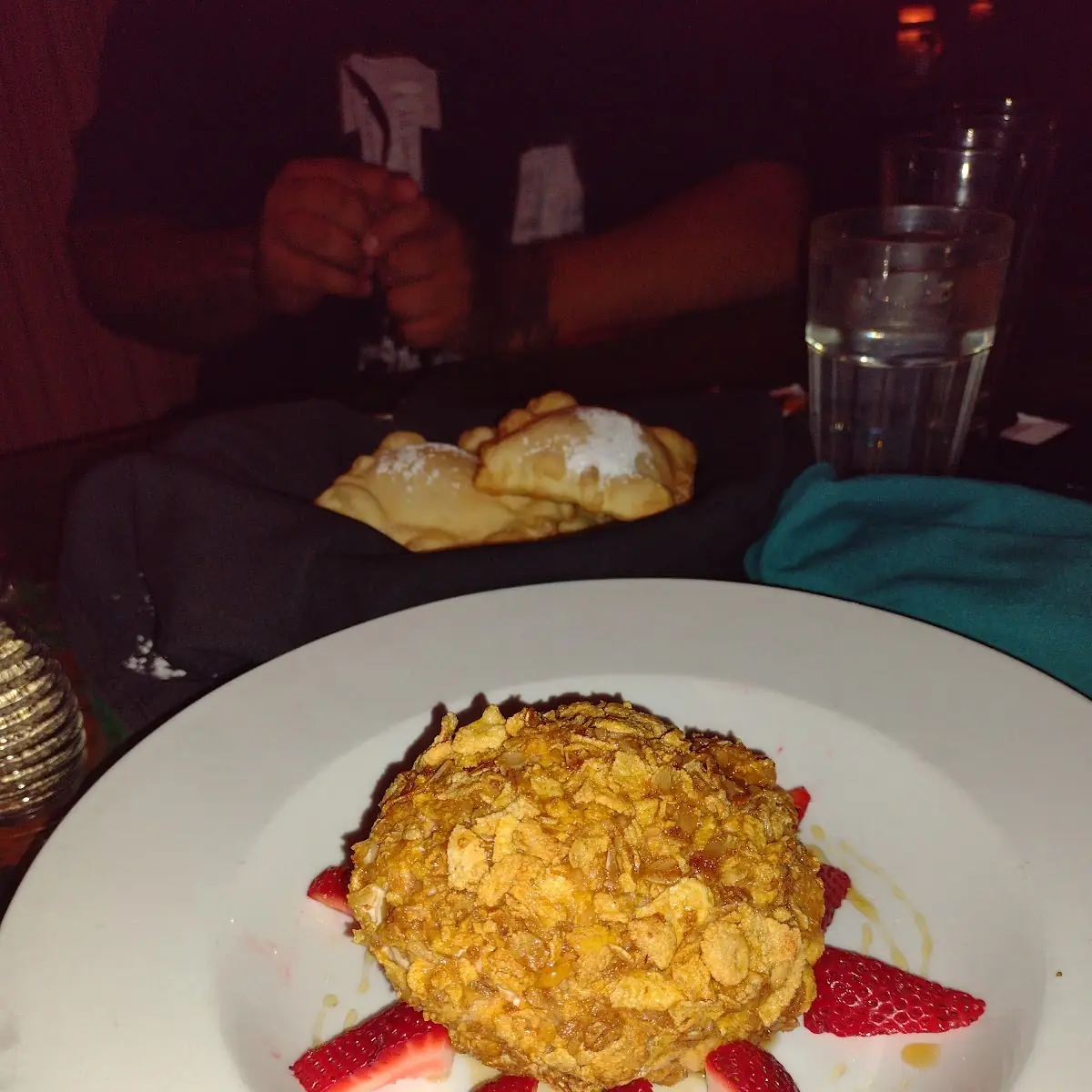 Dulce De Leche Fried Ice Cream