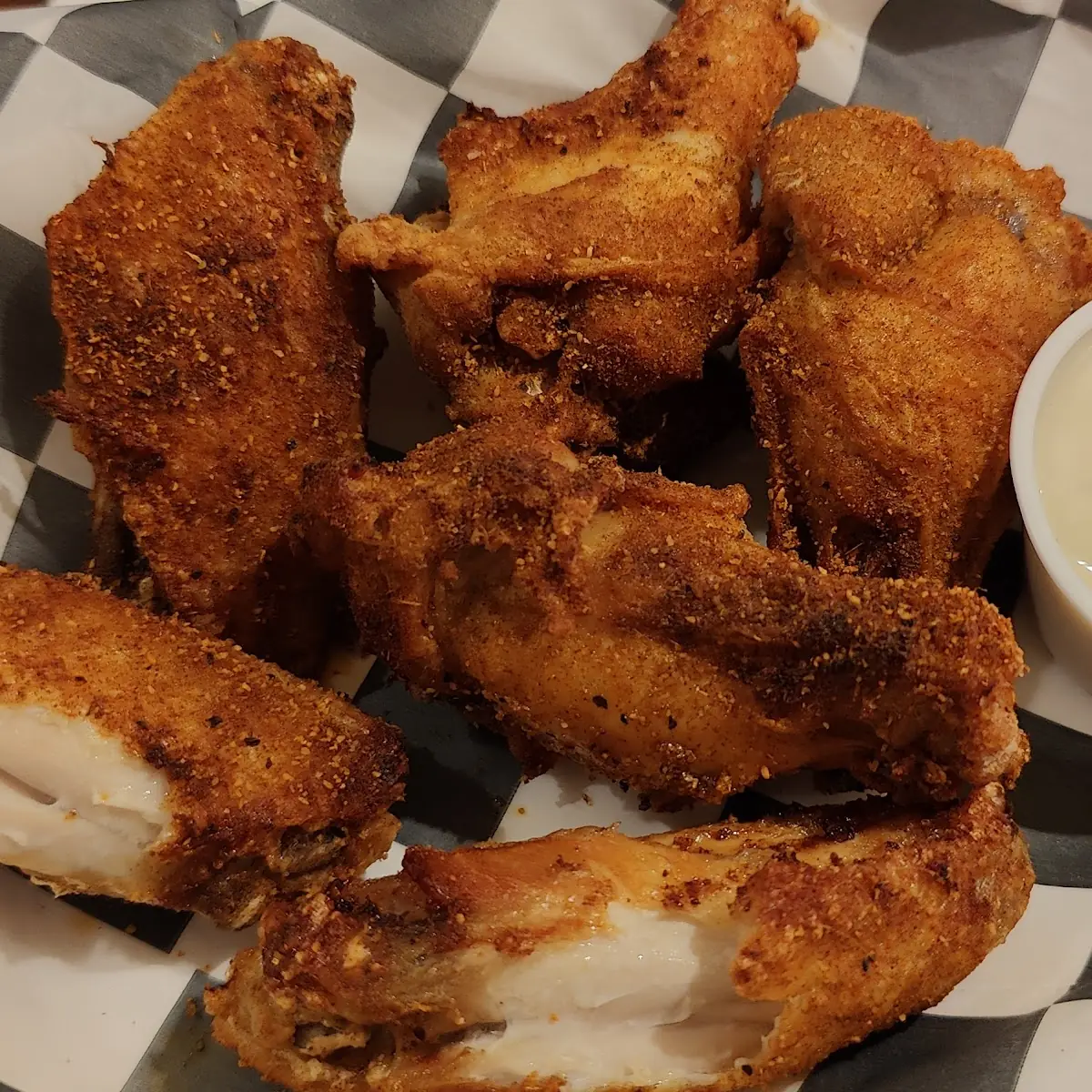 Dry Rub Cajun Wings