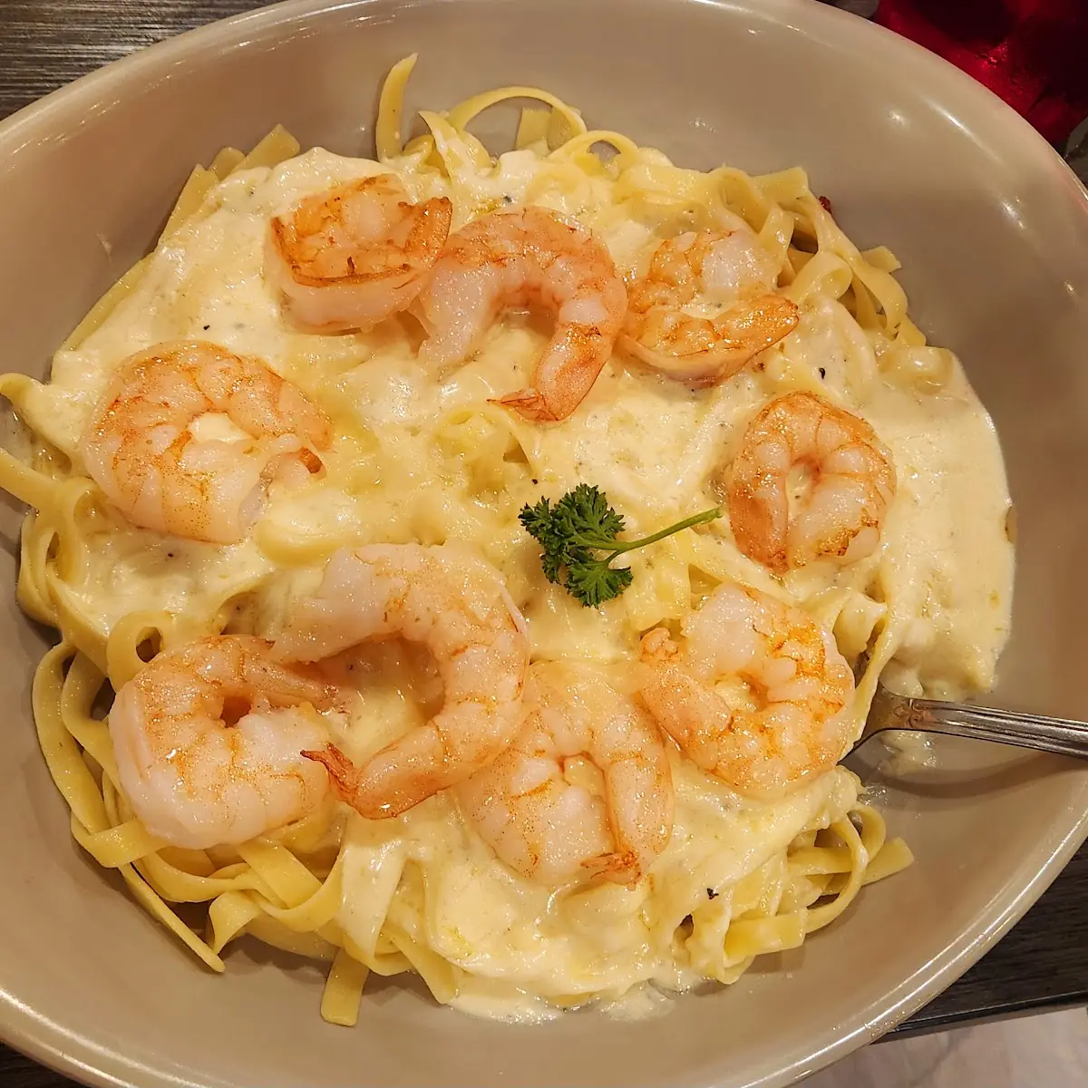 Shrimp Alfredo