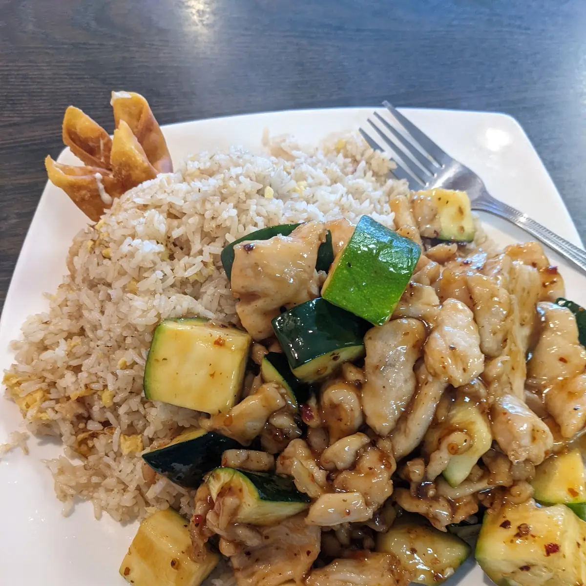 Kung Pao Chicken Fried Rice