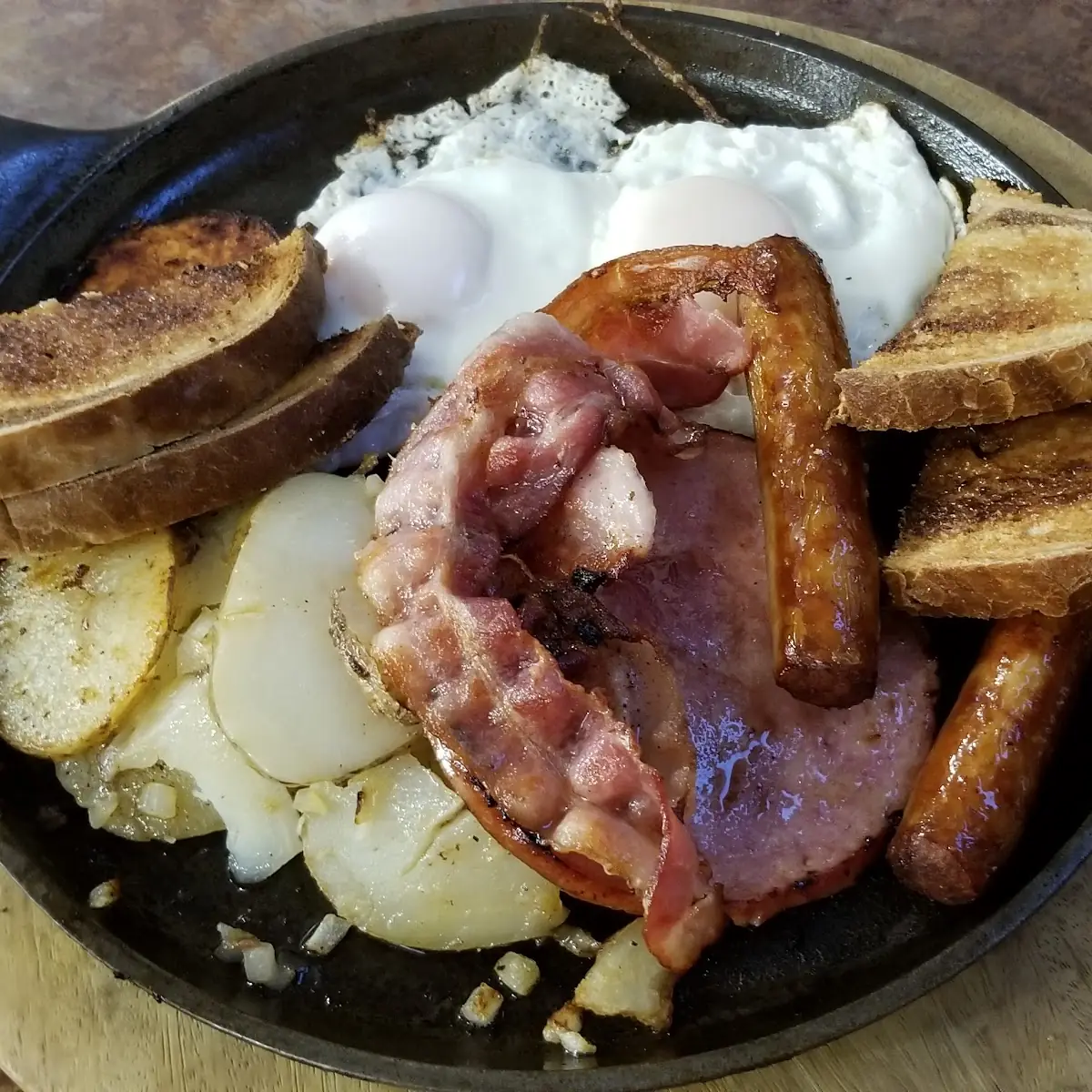 Meat Lovers Skillet, Ure's Country Kitchen