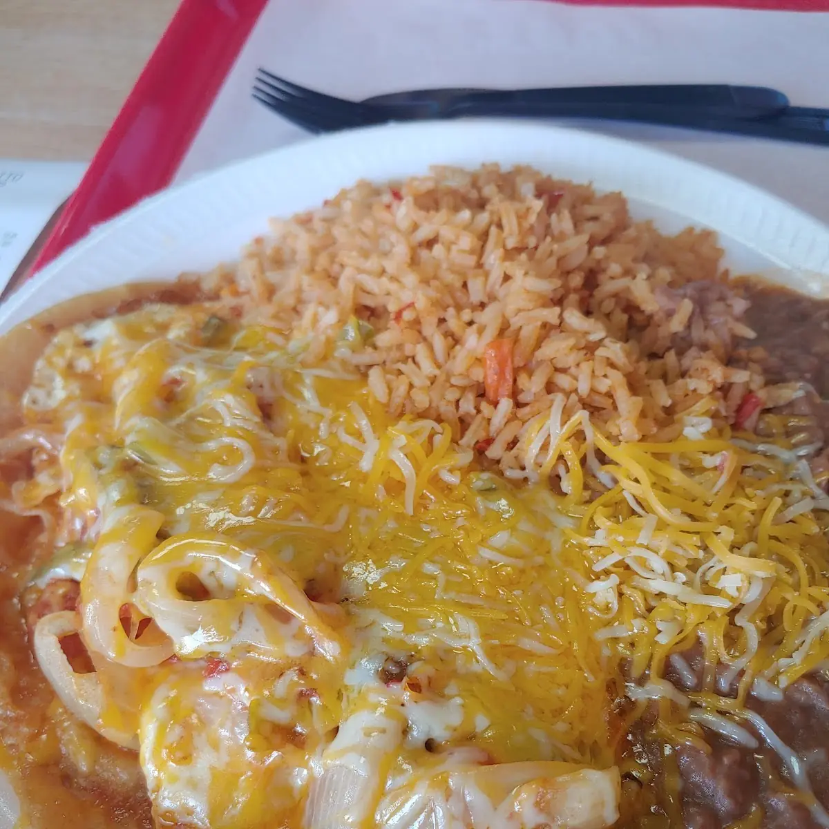 Enchiladas Combination Plate