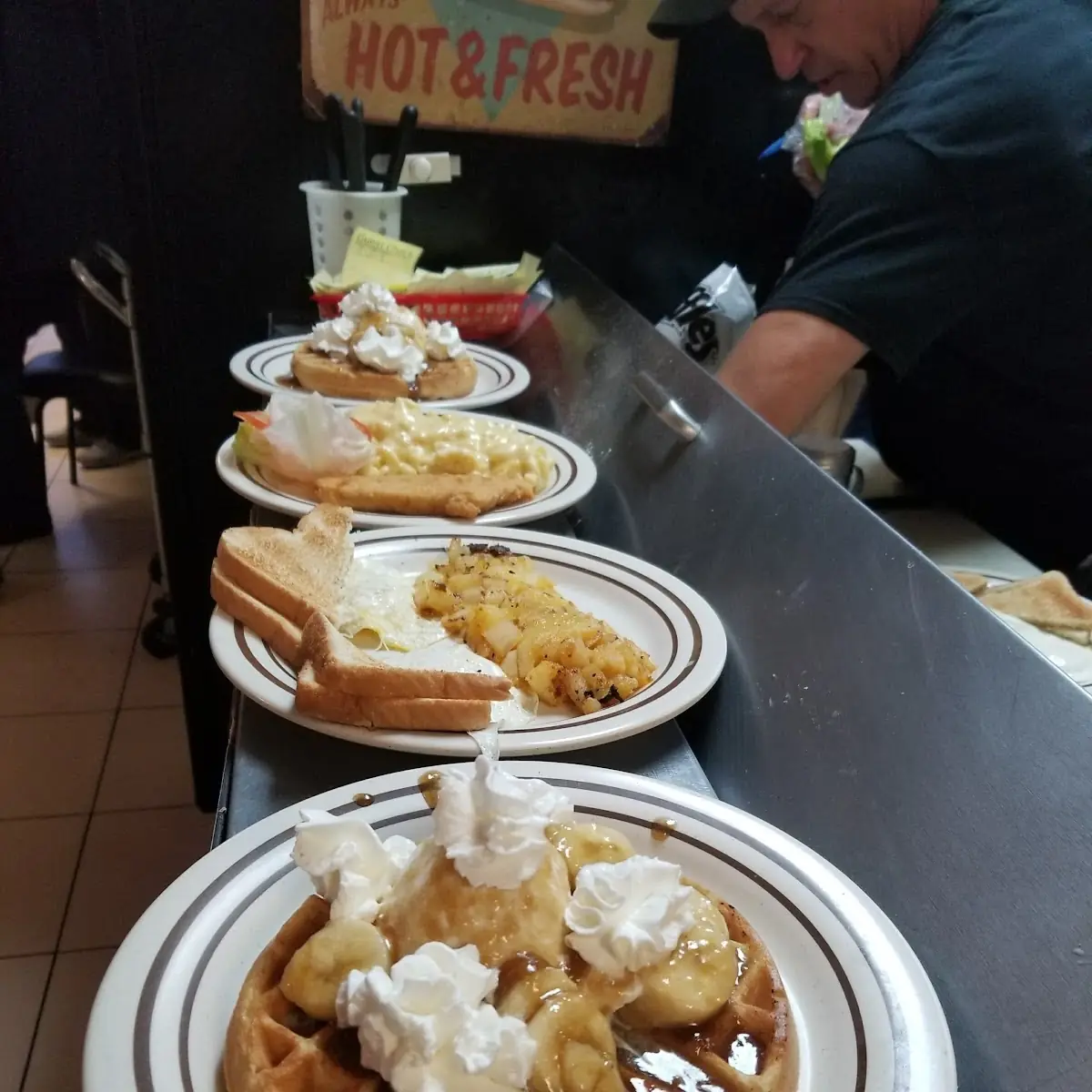 Waffle Sundae