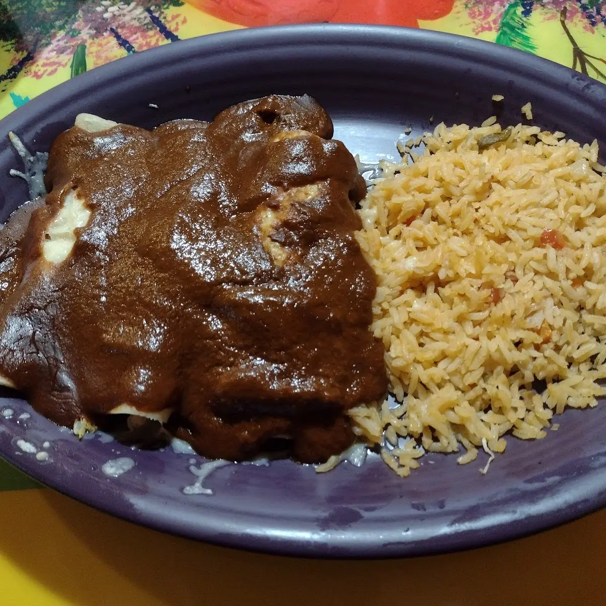 Mole Enchiladas