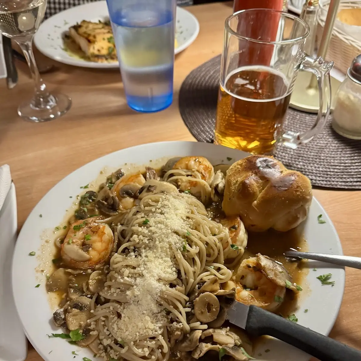 Cajun Shrimp and Mushrooms