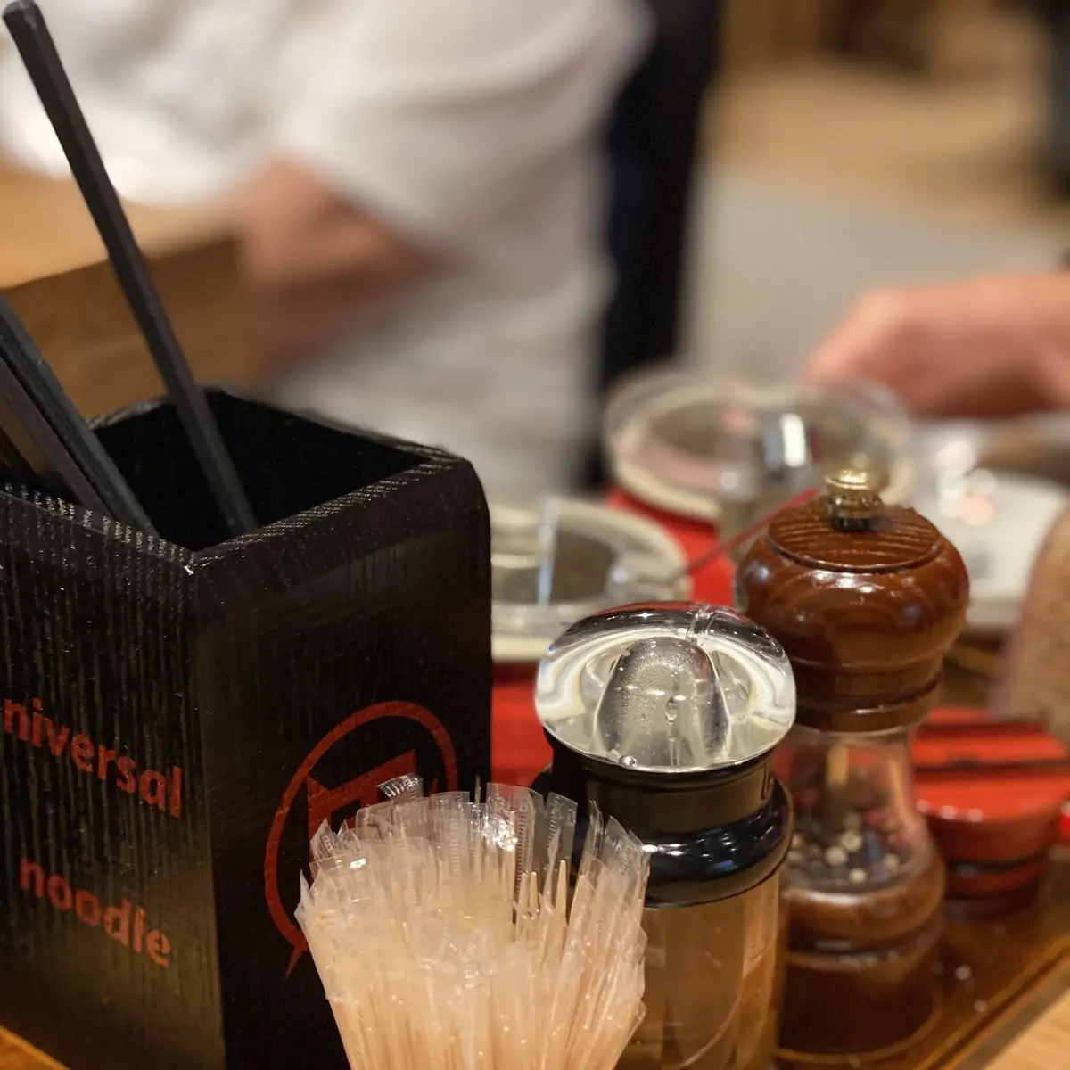 Table Condiments for Noodle