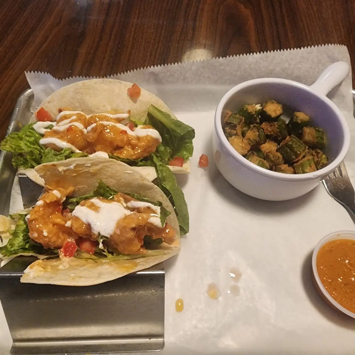 Dragon Shrimp Tacos