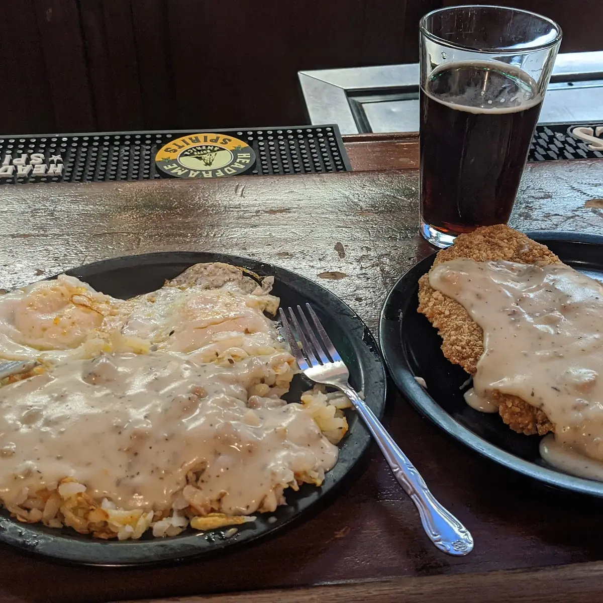 Chicken Fried Steak and Eggs