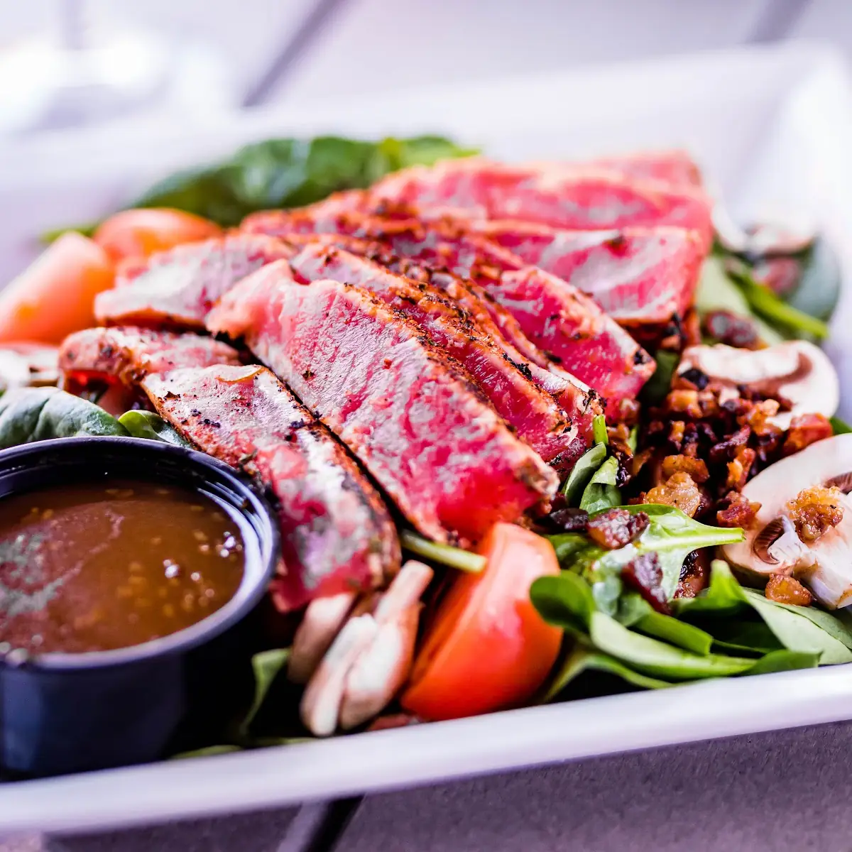 Seared Ahi Spring Salad