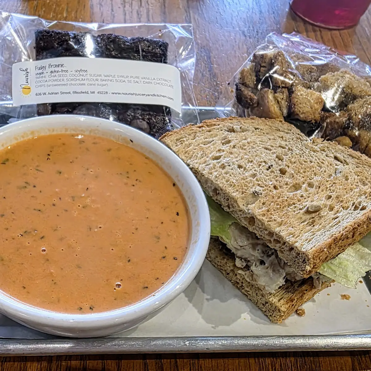 Soup & Half Sandwich Combo