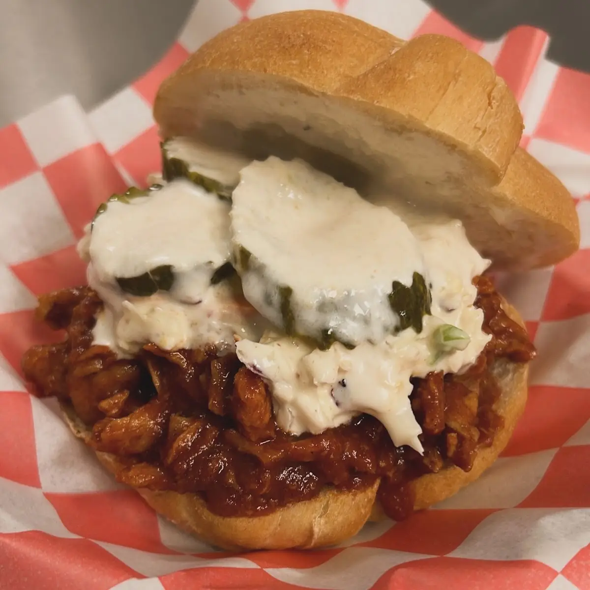 Haas Style Buffalo Chicken Sandwich