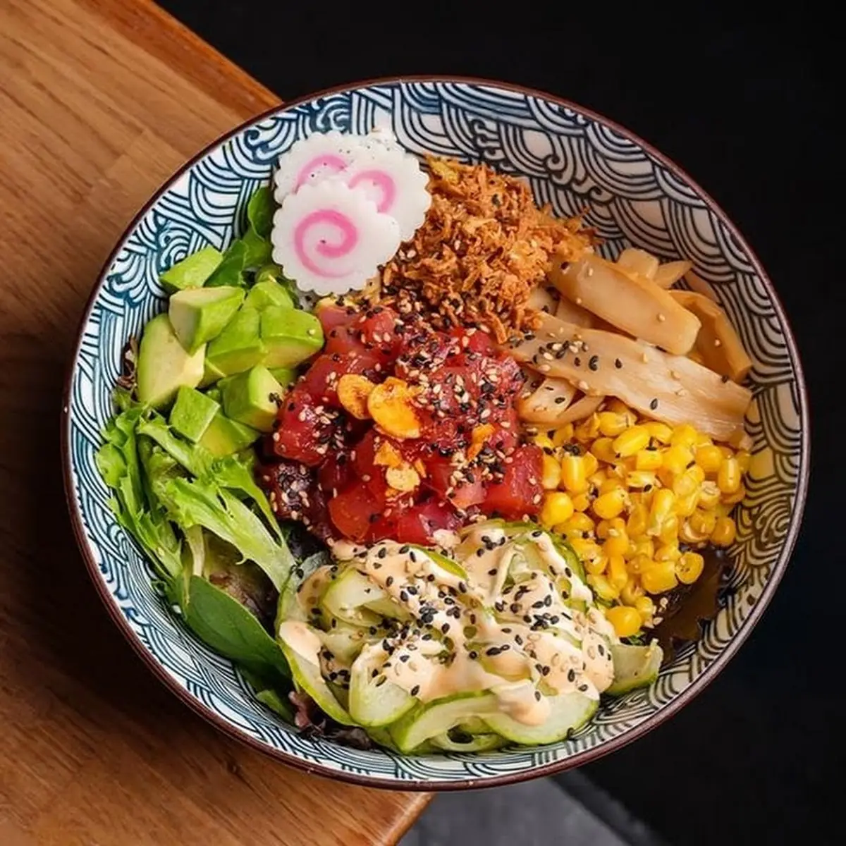 Fresh Tuna Poke Rice Bowl