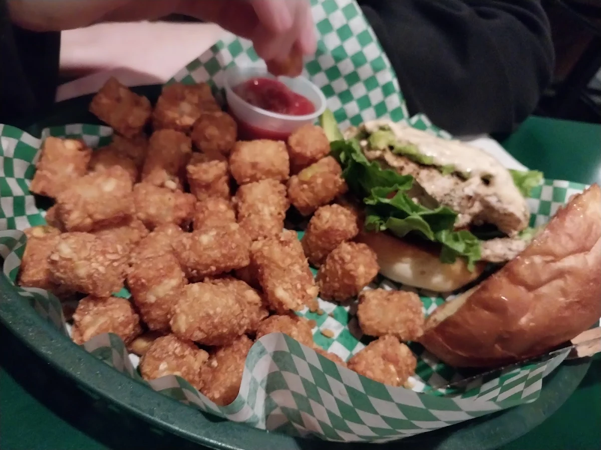 Grilled Chicken with Tater Tots