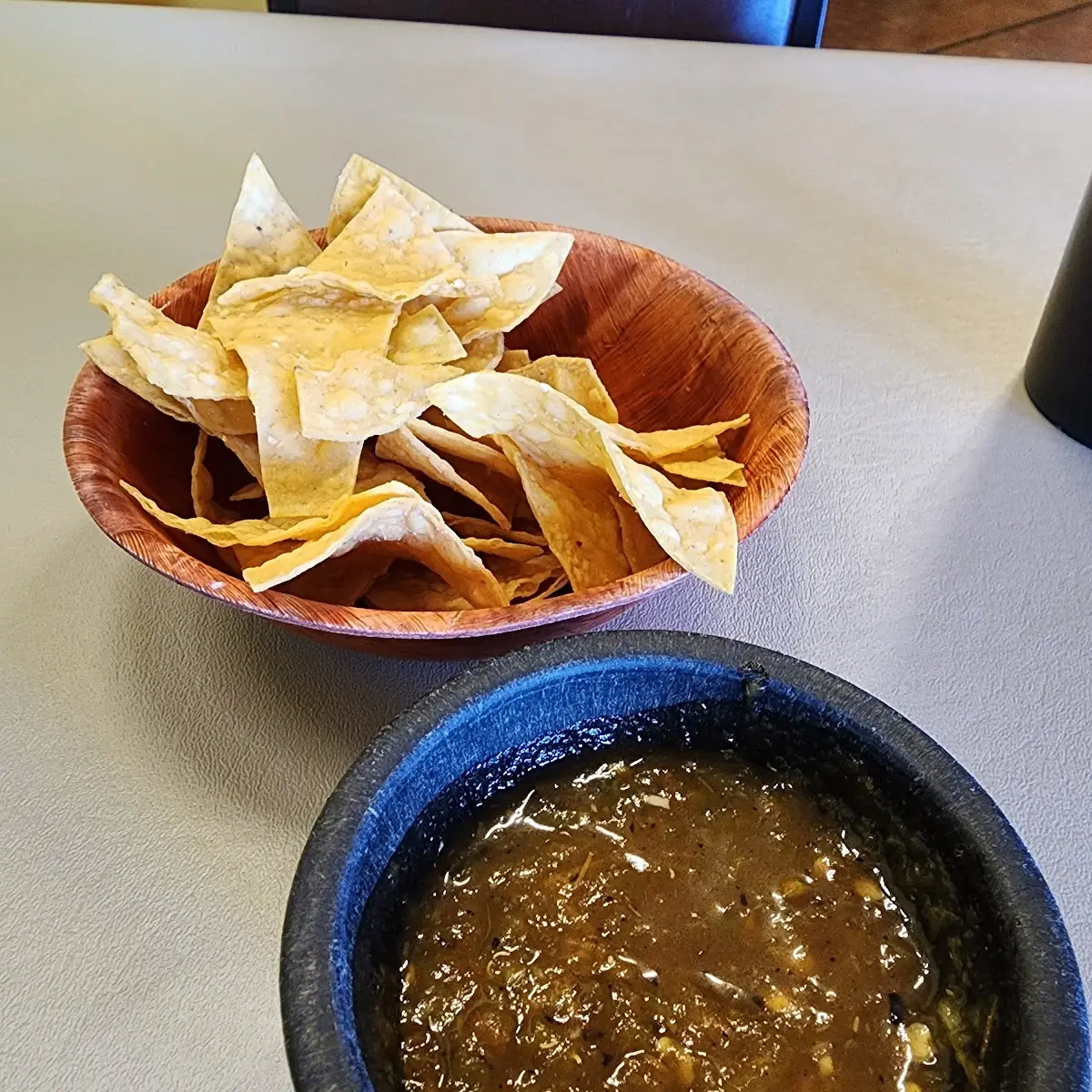 Chips and Salsa Verde