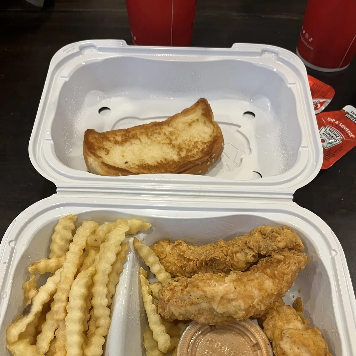 Fried Chicken Tender Combo Meal