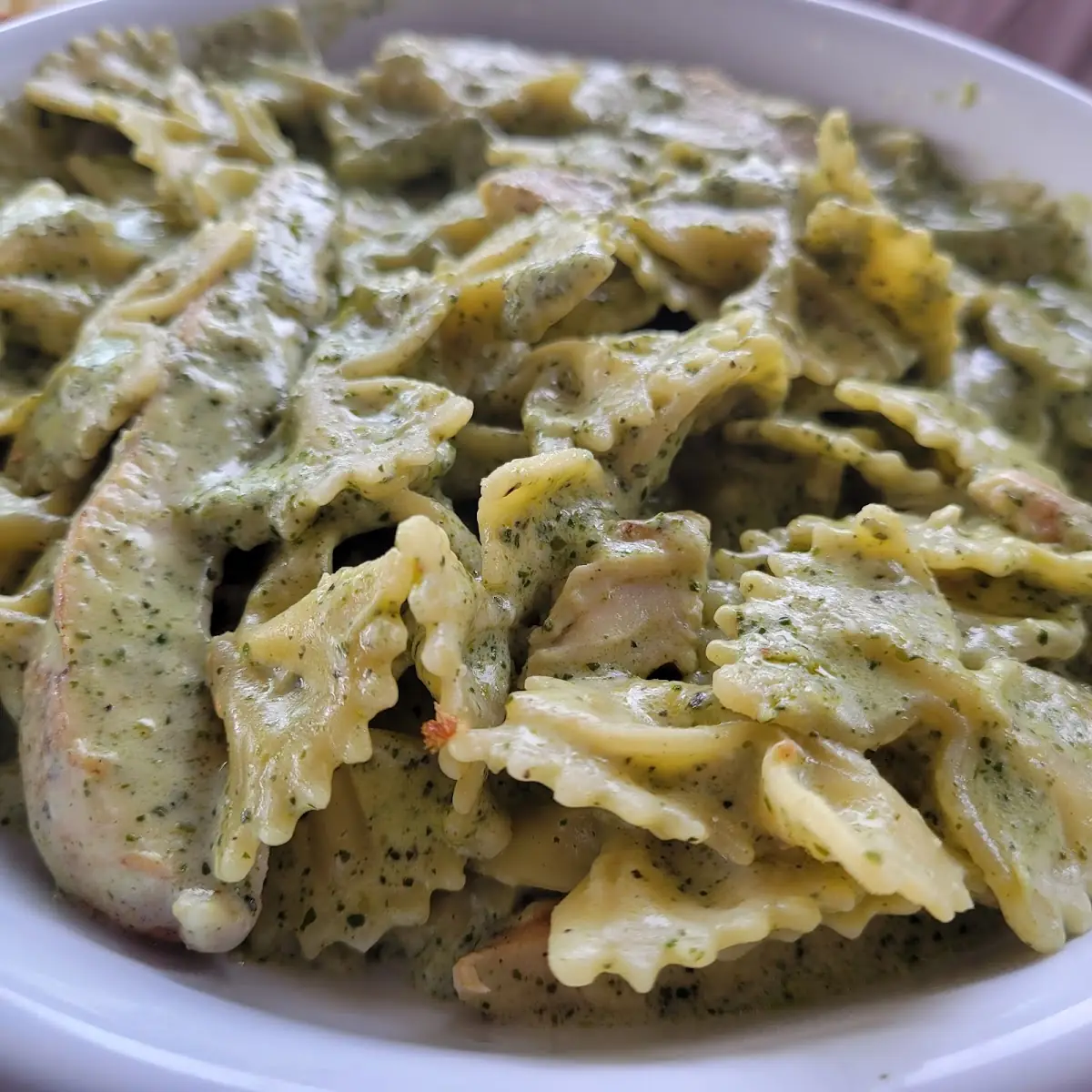 Creamy Pesto Chicken Pasta