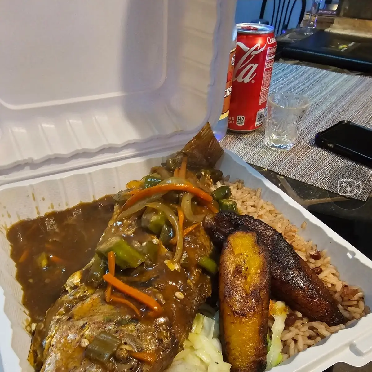 Brown Stew Fish