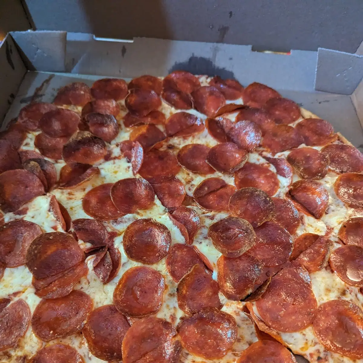 Pepperoni Pizza Thin Crust
