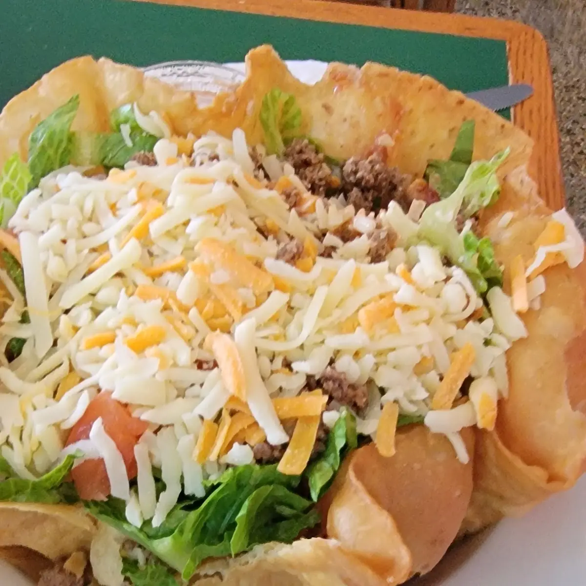 Taco Salad, Average Joes Sports Bar