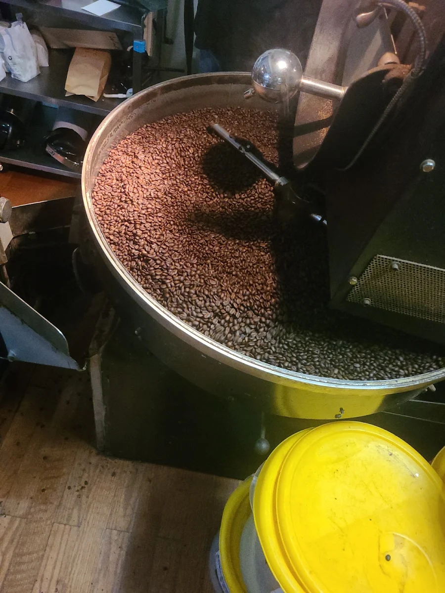 Freshly Roasted Coffee Beans