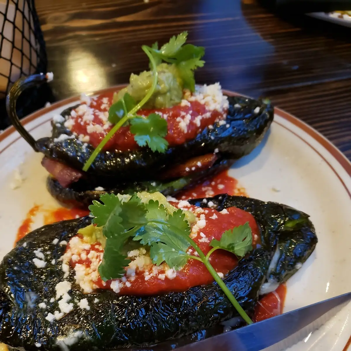 Grilled Chili Relleno