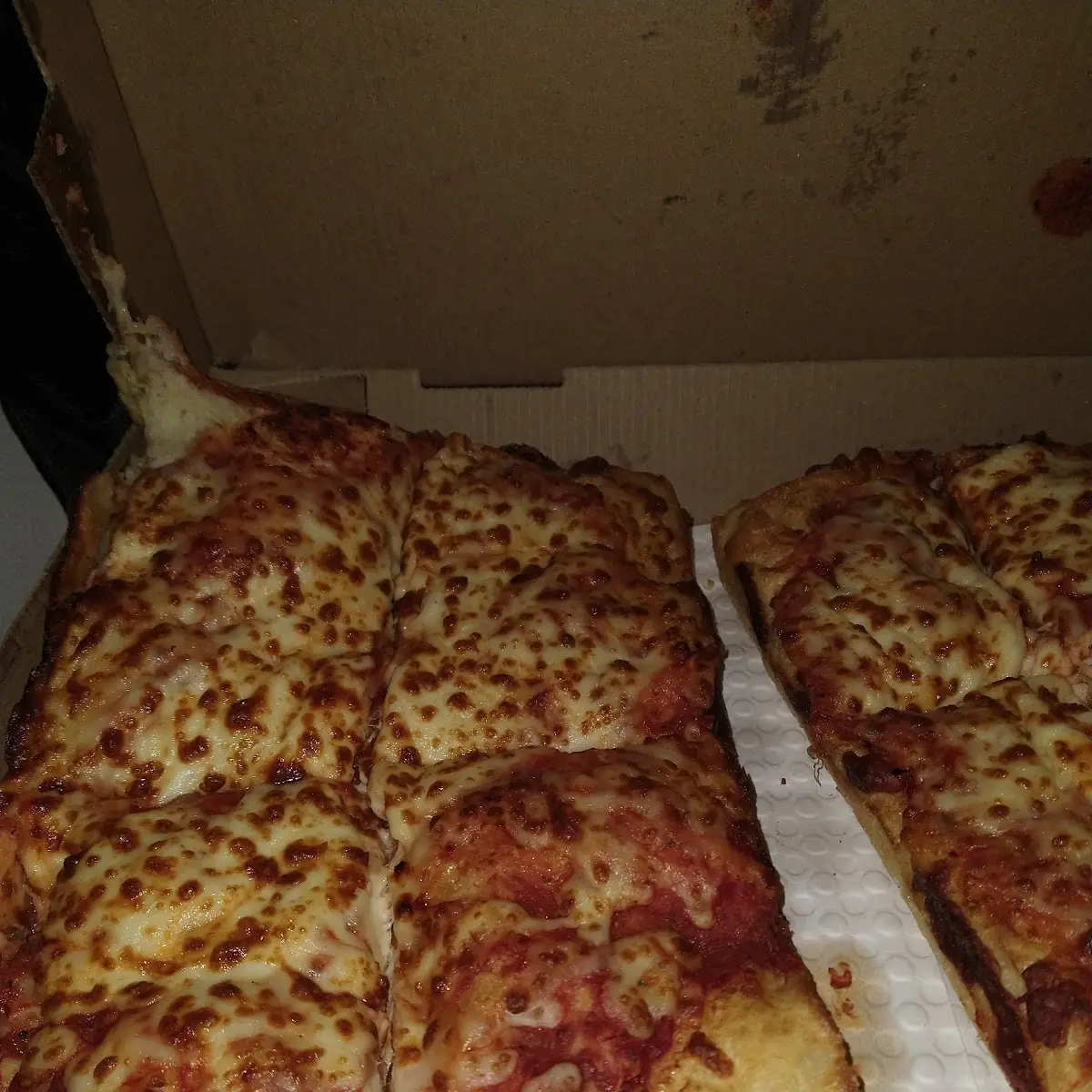 Double Pan Cheese Pizza