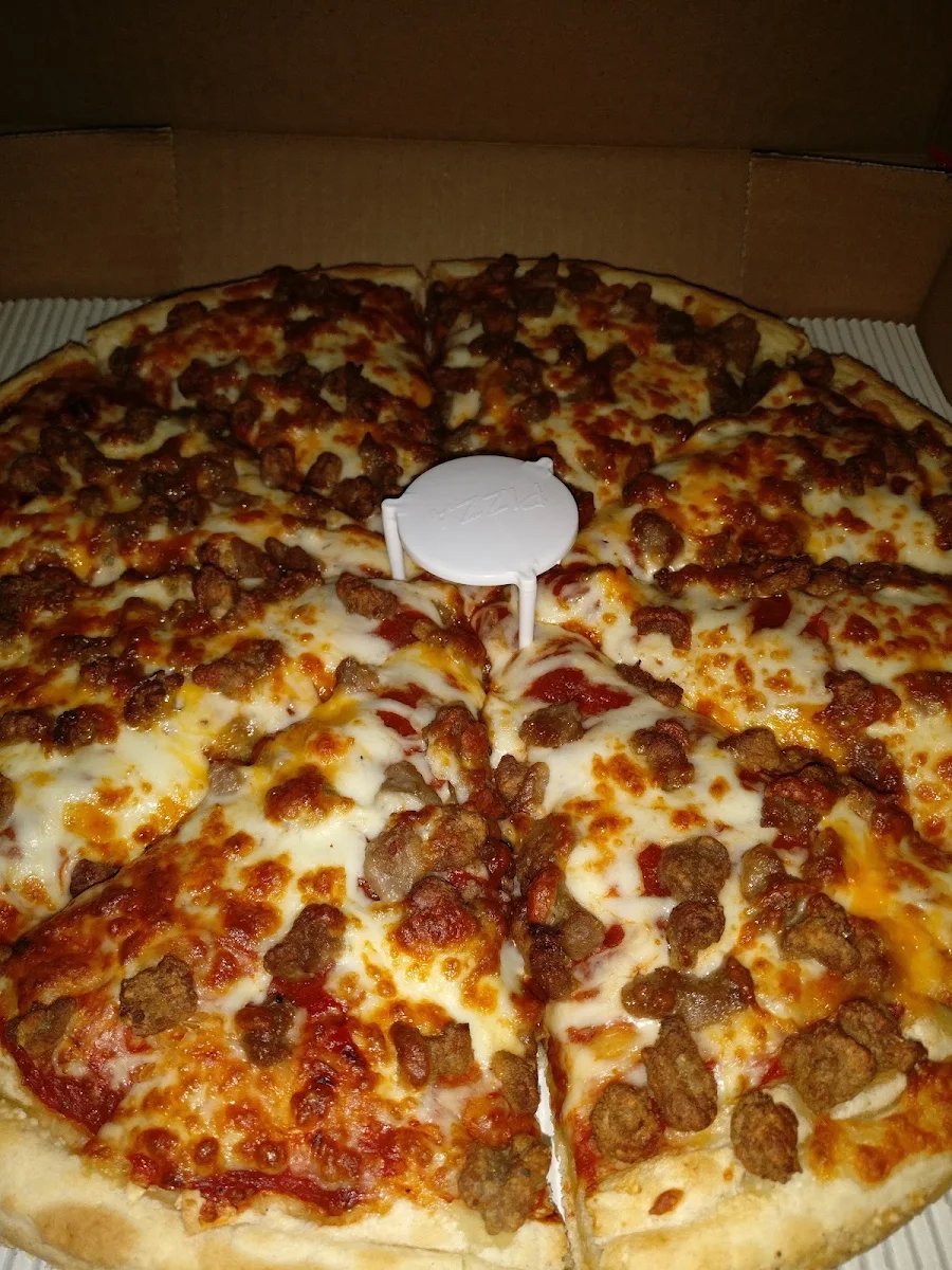 Beef and Italian Sausage Pizza, Pizza 73