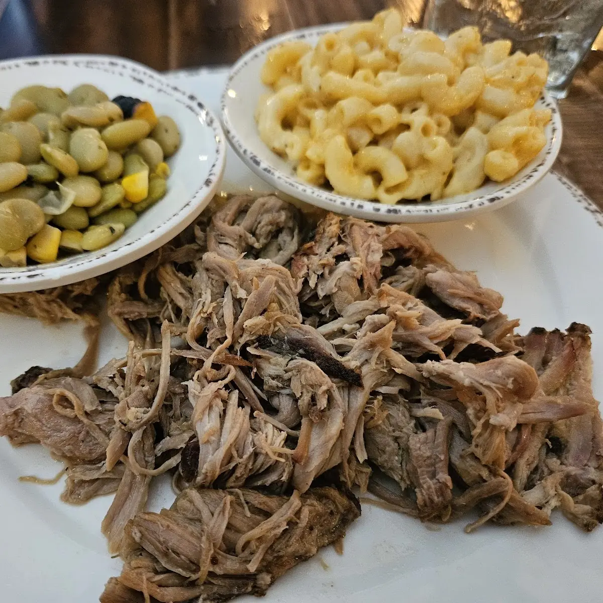 Pulled Pork BBQ Platter