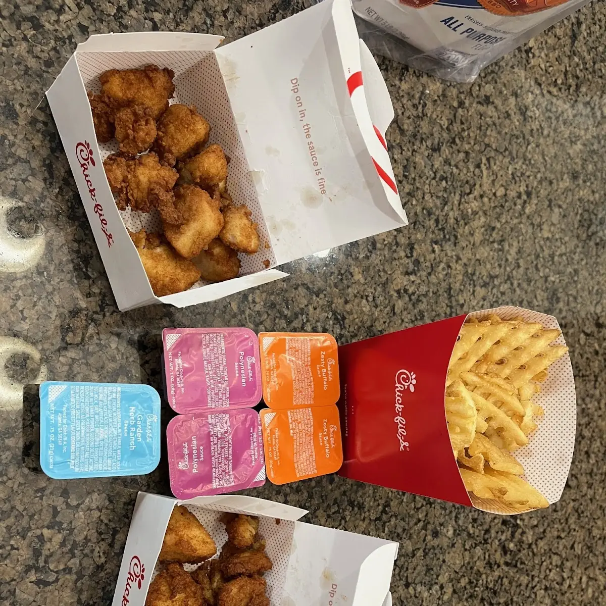 Chicken Nuggets with Fries