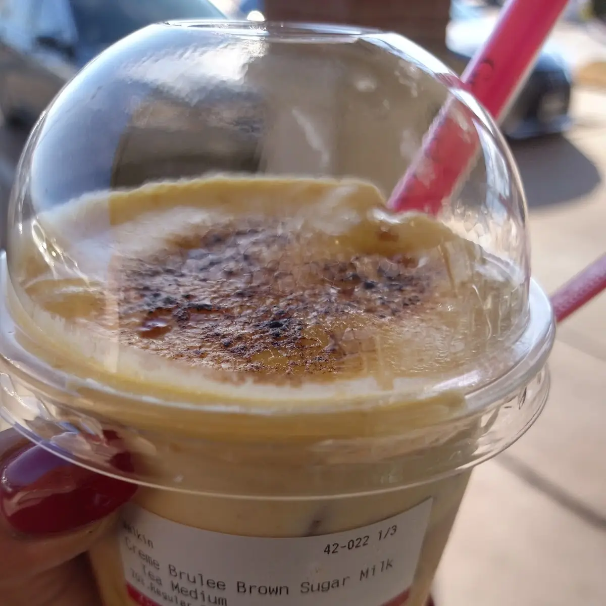 Creme Brulee Milk Tea
