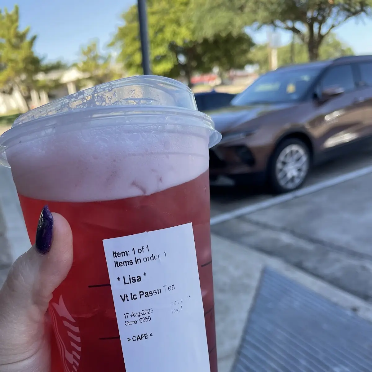 Passion Fruit Tea