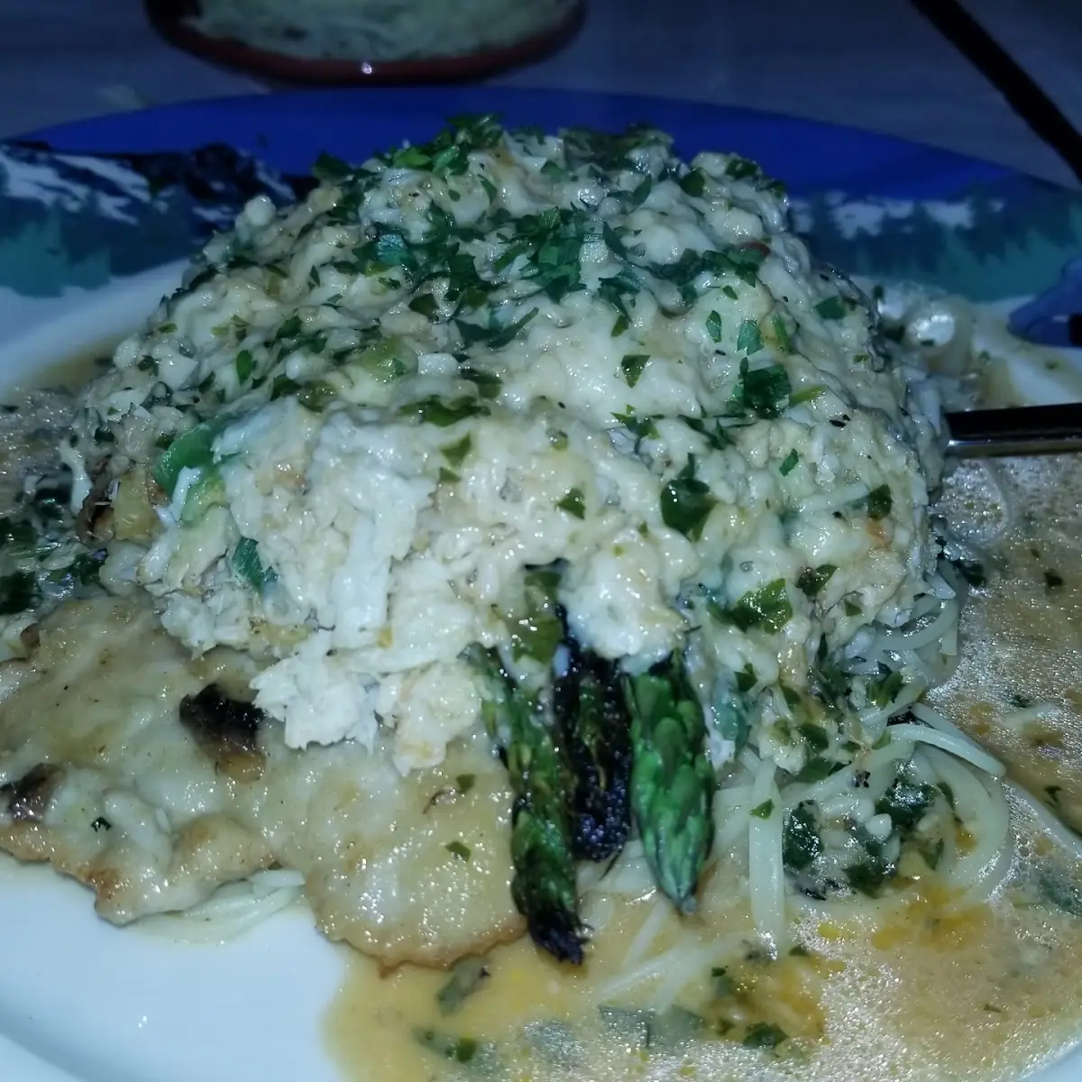 Veal w Angel Hair