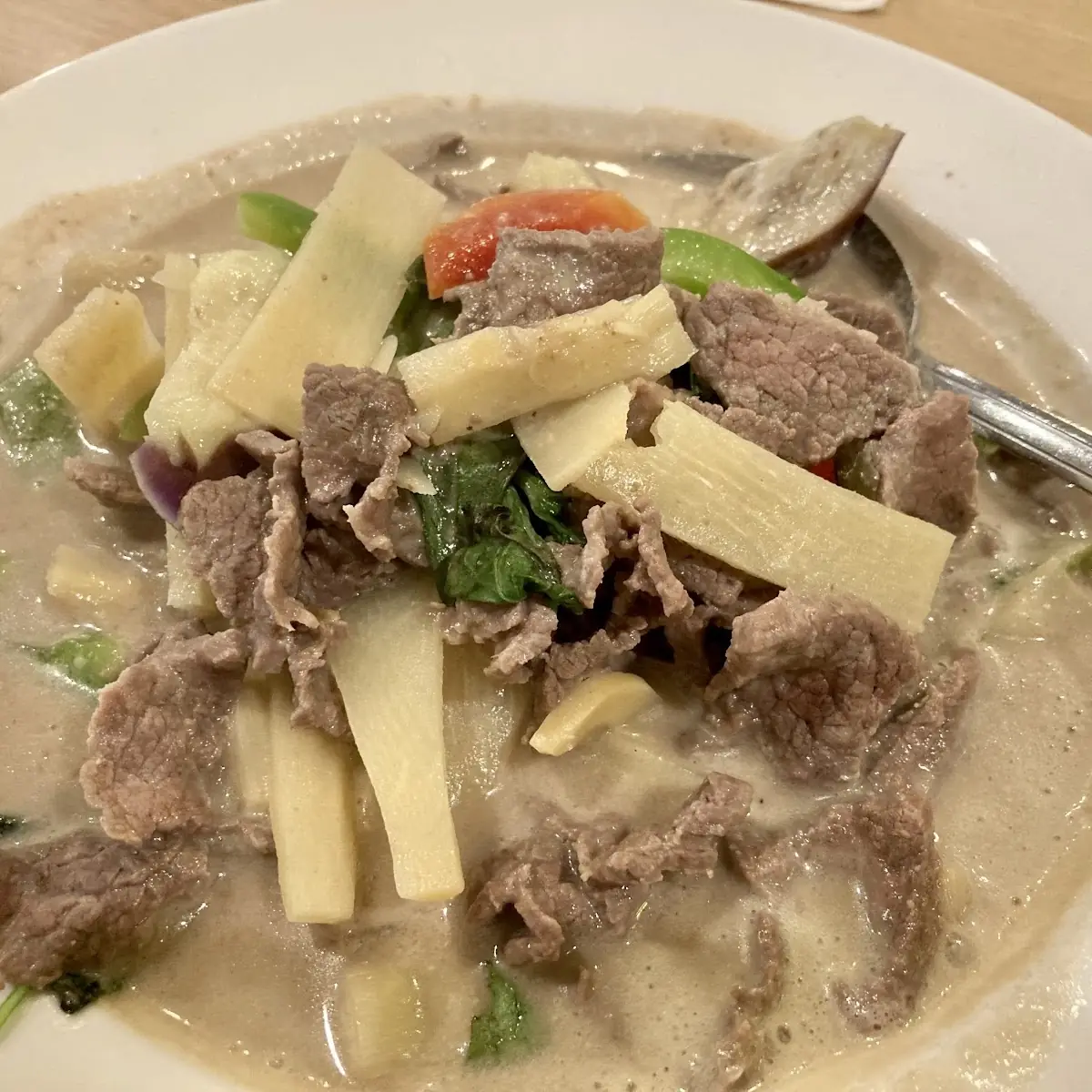 Green Curry Beef
