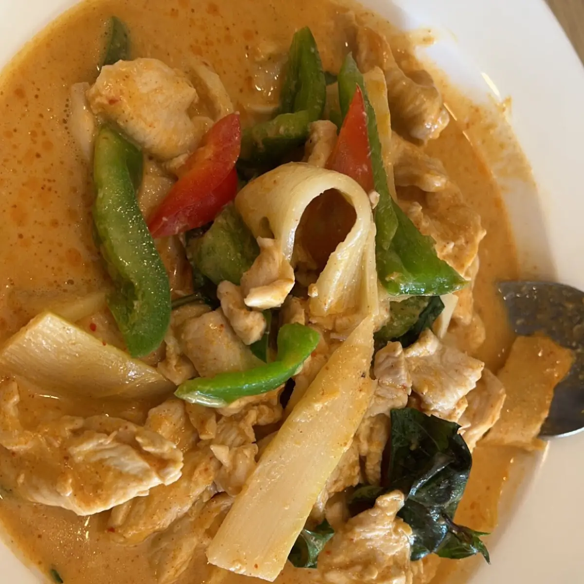 Red Curry with Chicken
