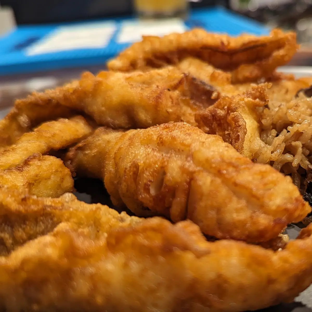 Perch Dinner with Wild Rice