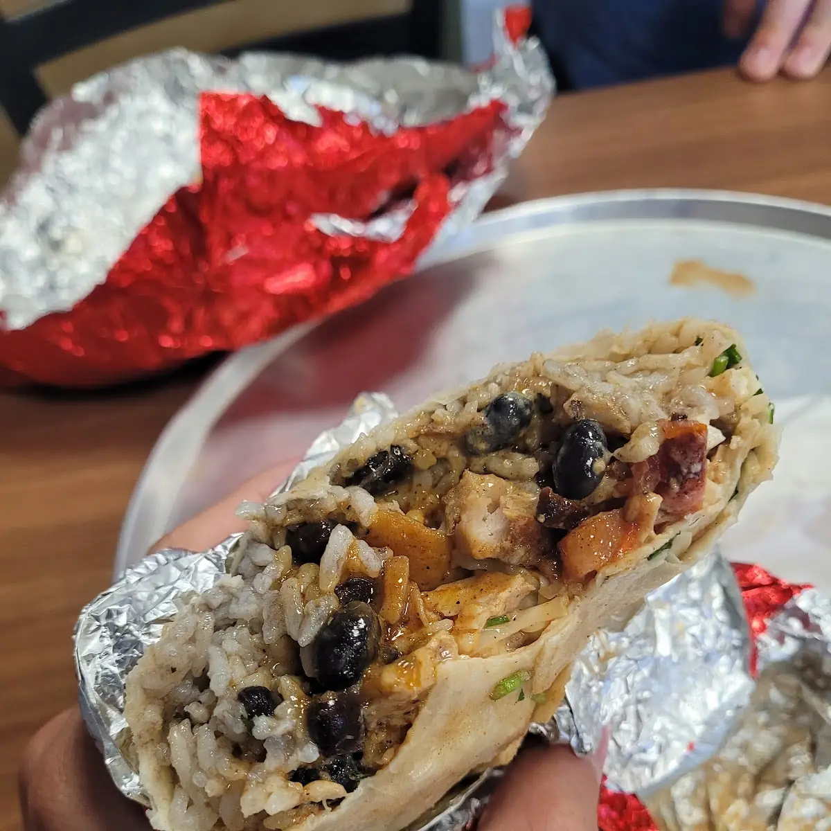 Leroy's Spicy Chicken Burrito