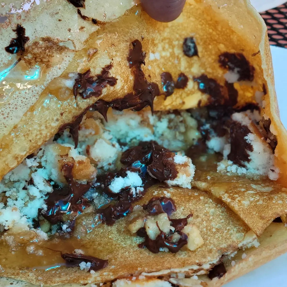 Blueberry Muffin Crepe