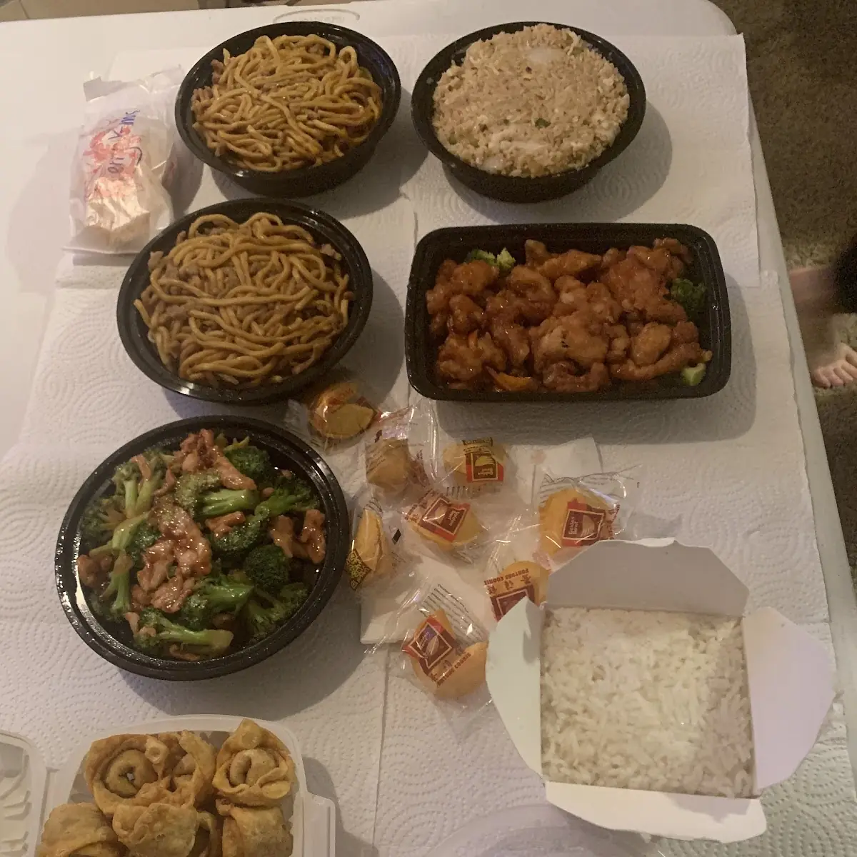 Chicken Fried Rice Orange Chicken