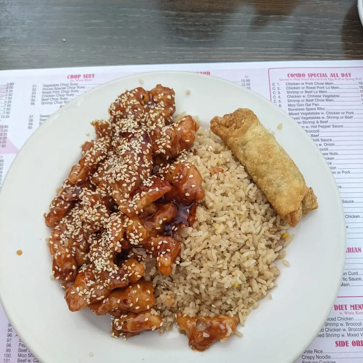 Combo Special Sesame Chicken