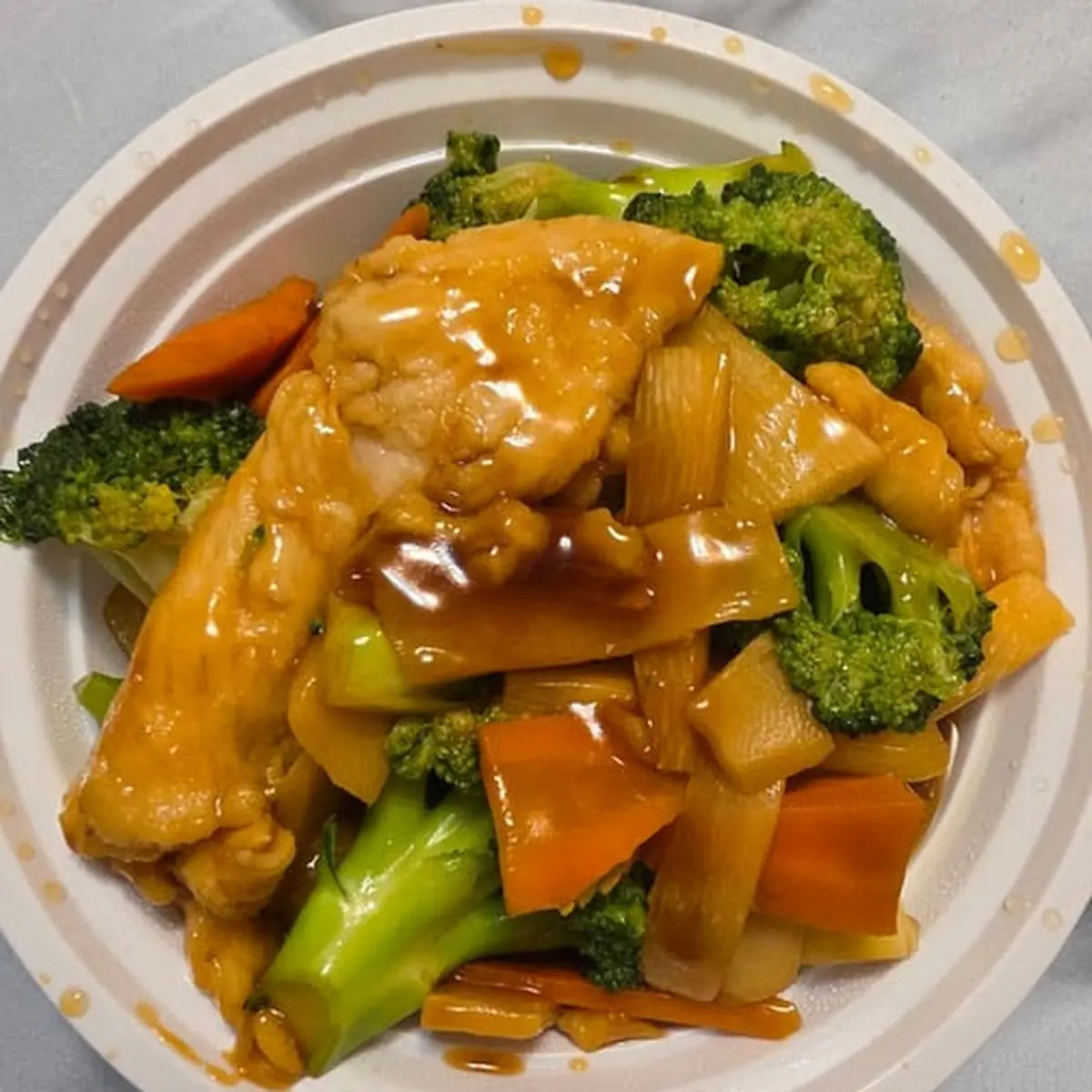Beef or Shrimp with Garlic Sauce