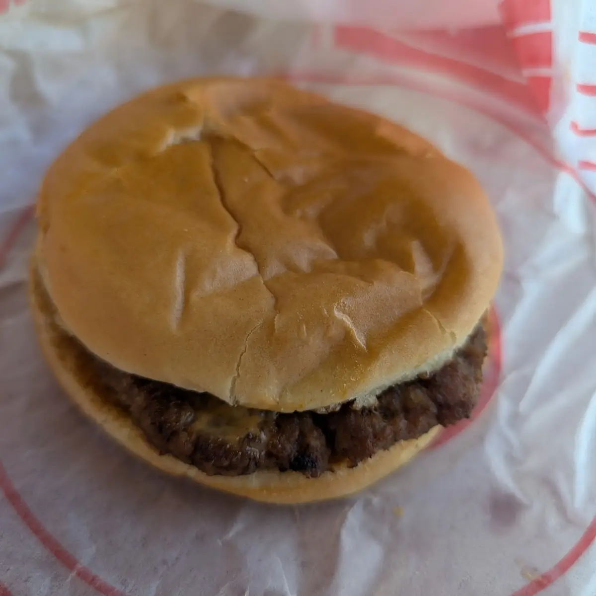 Jumbo Jack Cheeseburger