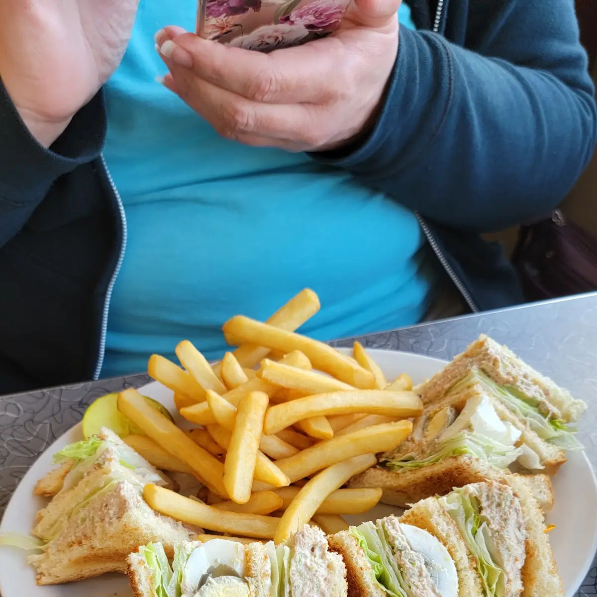 Tuna Club Sandwich