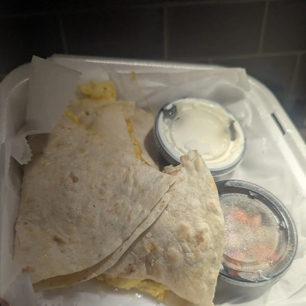 Breakfast Quesadilla Grande