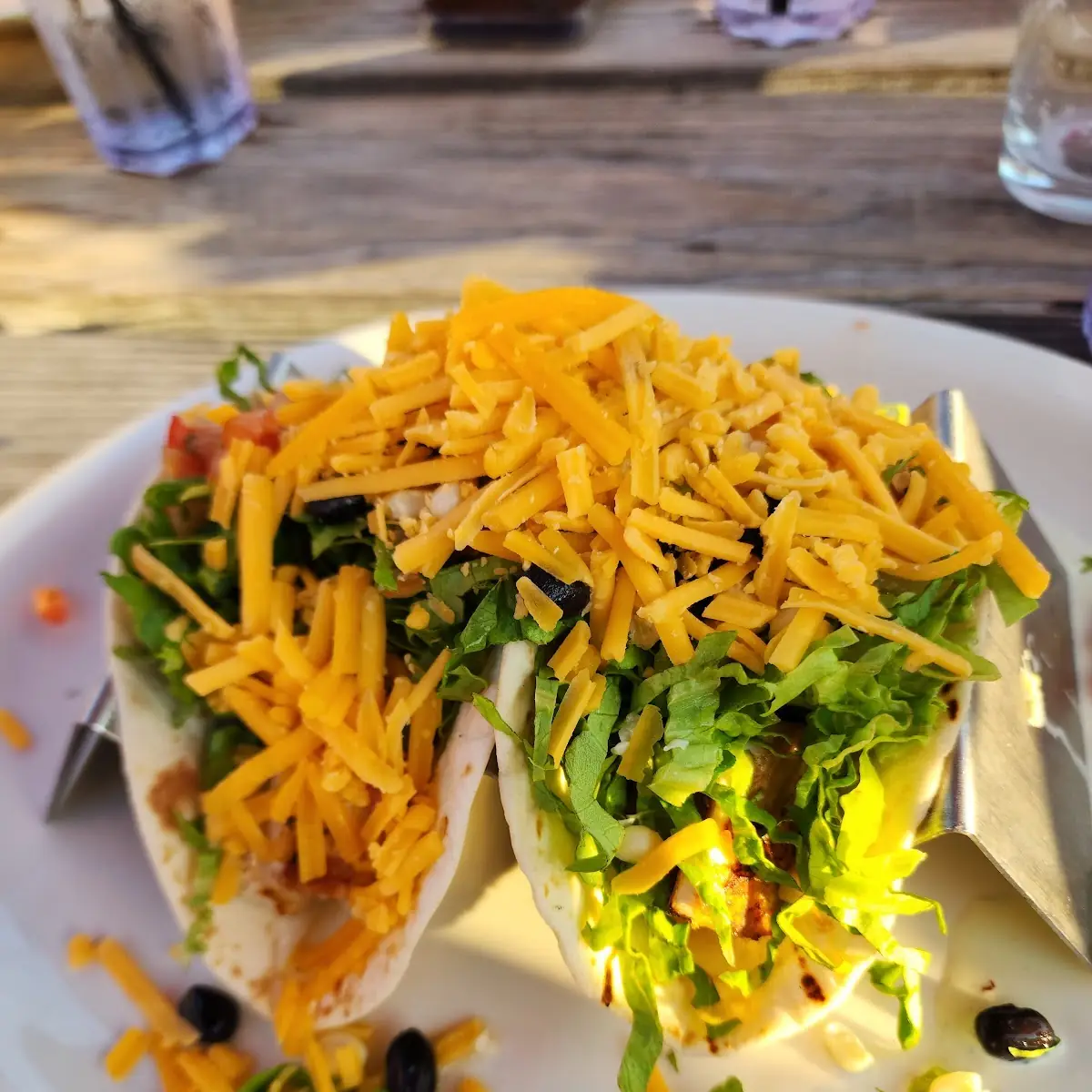 2 Baja Grilled Fish Tacos